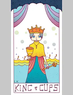 往届亚青赛优秀作品回顾之插画：塔罗牌系列（PART11 P54~P59）