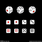 筛子骰子游戏图标可编辑icon