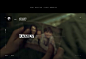 The Punisher - Concept Microsite Design : Passion project / concept design for the new Netflix series The Punisher. A content hub for fans to watch Frank Castle's stories and read more about his background.