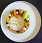 美食画师法国大厨
Alexis Vergnory，
将法餐摆盘的艺术，
发挥到了极致…