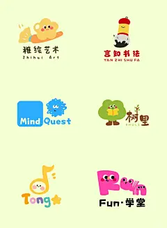 真的服了，趣味字母logo合集没有一个不好看 - 小红书