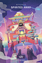 A tribute to classic movies 致敬经典电影系列插画 : Movie illustration