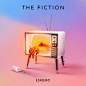The Fiction - Single cover illustration : This illustration project is a commission that i did for a French band "Eskemo". They asked me to design a single cover Artwork. The style has to be clean and design with a focus on colors. They also wan