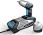 BluCave FlashCell Cordless Screwdriver with Charger