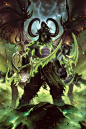 World of Warcraft: Legion, Alex Garner : Illustration for World of Warcraft: Legion expansion