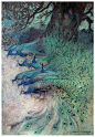 Warwick Goble, Folk tales of Bengal, (Lal Behari Day), London, 1912.