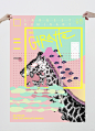 The Giraffe <poster> 2014 / Minyan Design Studio