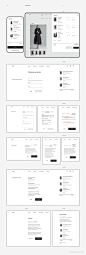 Lesel. E-commerce. WebsiteUI设计作品移动应用界面播放器首页素材资源模板下载