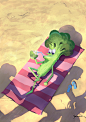 Daily Broccoli Ballad, Harrison yinfaowei : 7 days of  Exploring fun Ideas with a broccoli Characters.<br/>Thanks for looking