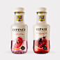 Spanish Packaging Design for Functional Fruit Waters with Health Benefits / World Brand & Packaging Design Society