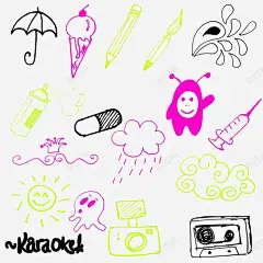 简笔画元素高清素材 伞 小 小素材 简笔画元素 针 免抠png 设计图片 免费下载