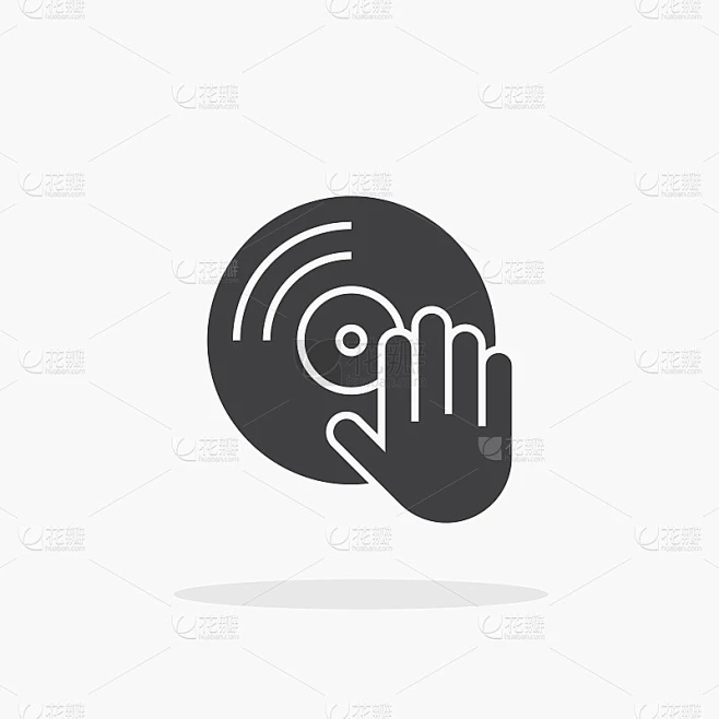 DJ图标。素材-花瓣网