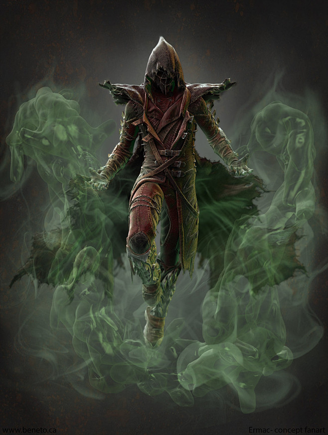 Ermac - Concept fan ...