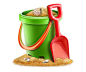 Custom icons - Sand bucket