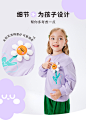 巴拉巴拉童装儿童卫衣女童上衣2022秋装新款宝宝衣服小童可爱俏皮-tmall.com天猫