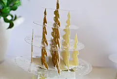 台湾购回season正品立体圣诞节3d贺卡这里全是圣诞树创意造型卡片-淘宝网