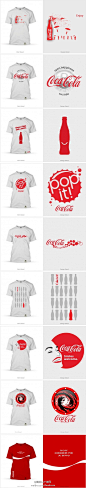 国际4A广告网：（续上篇）可口可乐T恤设计大赛部分参赛作品。