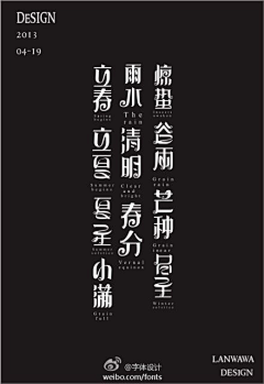 My丶Selflive采集到字体