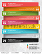 Modern business options banner. Vector illustration. Infographic and design