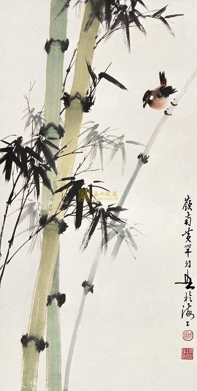 【岭南名家黄幻吾花鸟画作品欣赏】-花瓣网
