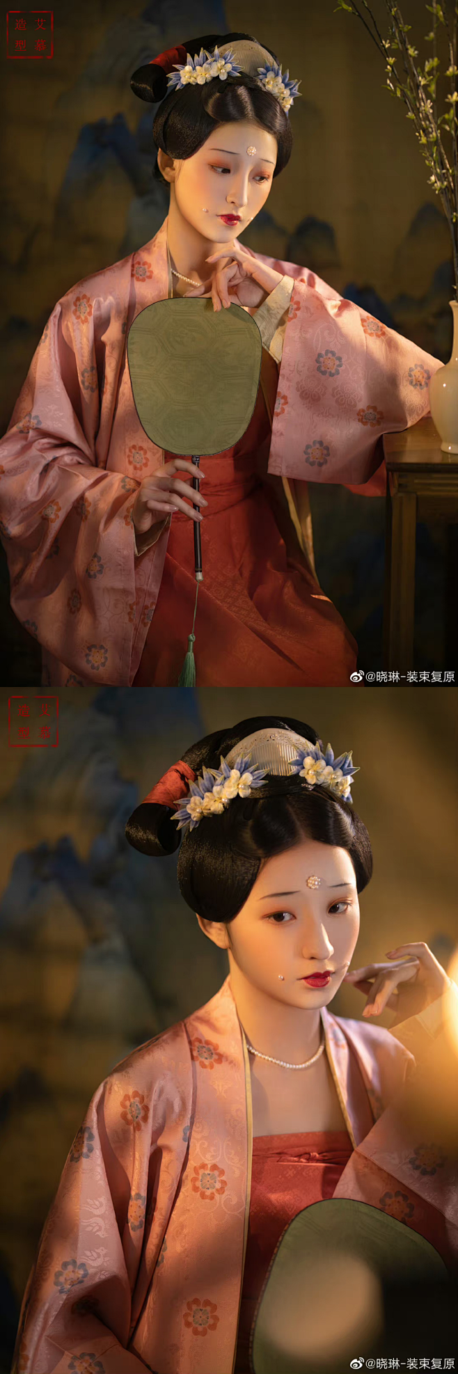 宋代仕女图造型 -花瓣网