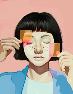 哥伦比亚插画师German Gonzalez 是专精于人物肖像插画，在人物的动作、表情和神韵的把控上，他很有一套。#设计秀# ​​​​