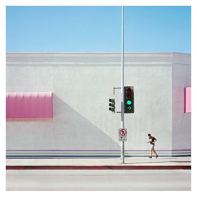 彩色的洛杉矶 | George Byrn...