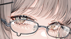 April_四月未央采集到眼镜
