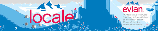 Evian illustrated ca...