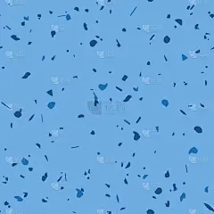 无缝水磨石图案时尚经典蓝色2020。