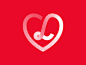 @logoamor Logo Update instagram feature page artist type typography custom text red passion love heart letter l path brand identity branding graphic logo mark symbol icon