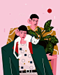 今日画作｜Erindwia : 时间一天天过去\x0a好像什么都没变\x0a但当你某天回首\x0a却发现一切怎么都不同了