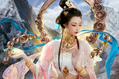 云卷云苏采集到敦煌人物