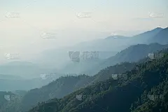 昂康山脉，泰国山水与云霞日出美景