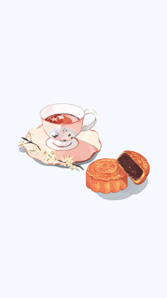 宁静无价采集到二次元美食