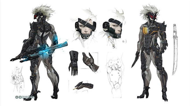 Raiden Concept Art - Metal Gear Rising Revengeance by Serenity-Discord on  DeviantArt