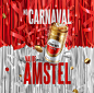 JWT | Amstel | Carnaval 2018 : A campaign for the main Brazilian party, with focus on São Paulo. That's how this partnership began in 2017 and continues on the streets to this day. At the request of JWT, we produced all the images used for the Amstel 2018
