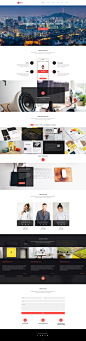Freebie - Seven,Creative Portofolio Template : Seven is modern,creative PSD web template. Minimalistic and clean style great for self promotion or whole agency. Fully layered psd file, free google font used. Link for fonts and images can be found in the h
