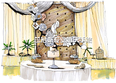 黑咖啡喝到醉采集到婚礼效果图