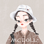 头像约稿_Mcdoll___插画师作品_涂鸦王国gracg.com