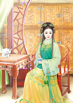 srhl采集到古风人物插画