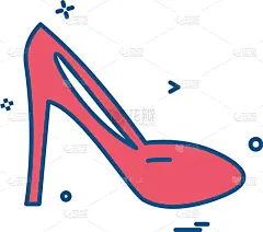 凉鞋,图标,鞋具,拖鞋,鞋子,一对,夏天,设计,剪影,放松