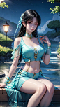AI白bai：11/06国漫女神丨碧瑶 高清美图/壁纸 #国漫美女推荐# #动漫美女模特# #动漫里都是美人# #动漫女神大赛# #国漫4k# #碧瑶#