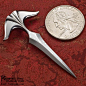 push dagger | ... Knife Miniature Integral Push Dagger - Wolfgang Loerchner custom knife