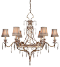 Pastiche Chandelier, 407040ST traditional chandeliers