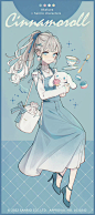 清纯角色少女 动漫插画参考 赤倉 ​​​