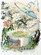 茉莉花茶/procreate绘画/插画练习分享 - 小红书