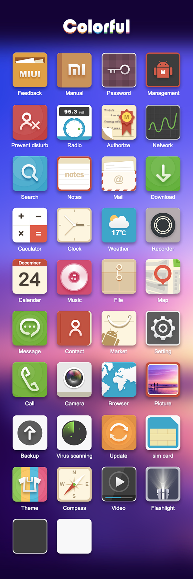 Colorful for MIUI V5...