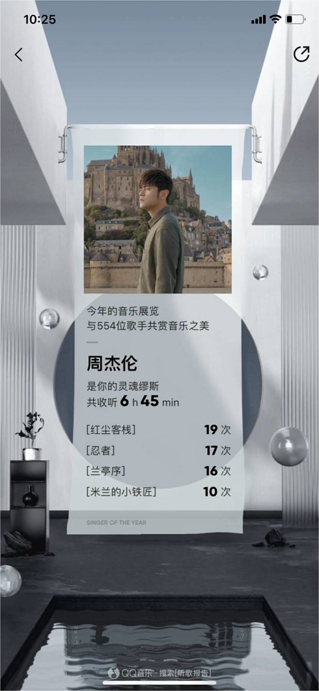 QQ音乐：音乐年度展览 - 最美h5案例...