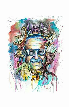 [米田/主动设计整理]漫威最大的彩蛋Stan Lee：与电影相比，这批海报的惊喜似乎更有趣